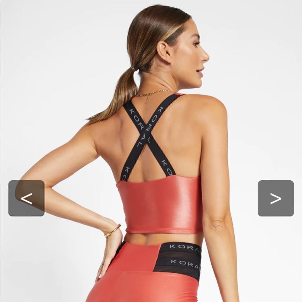 Koral X-Back Infinity Tank - Spicy Isle size Small - Picture 3 of 8